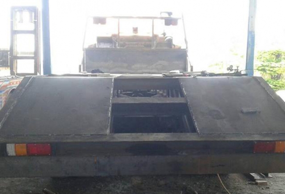 **790,000 บ.ต่อรอง/// เทนเลอร์2เพลา ROCKY-285 **ขาย เทนเลอร์2เพลา ISUZU ROCKY-285แรง ท้ายลาด ขน-ย้าย แบคโฮขนาด 200/320 ต่อใหม่ สีใหม่ สวยๆ พร้อมใช้ ISUZU ROCKY FVZ12MY (ร็อคเล็ก) วางเครื่องHINO EP100-Turbo 285HP (ลงเล่ม)เกียร์6สปีด เครื่องแน่น แห้งๆ แรง เ