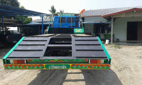 **790,000 บ.ต่อรอง/// เทนเลอร์2เพลา ROCKY-285 **ขาย เทนเลอร์2เพลา ISUZU ROCKY-285แรง ท้ายลาด ขน-ย้าย แบคโฮขนาด 200/320 ต่อใหม่ สีใหม่ สวยๆ พร้อมใช้ ISUZU ROCKY FVZ12MY (ร็อคเล็ก) วางเครื่องHINO EP100-Turbo 285HP (ลงเล่ม)เกียร์6สปีด เครื่องแน่น แห้งๆ แรง เ