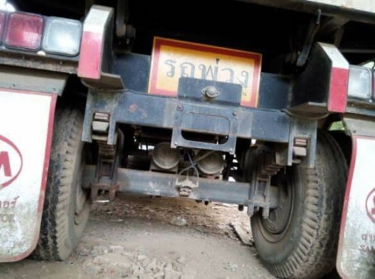 ขายหางพ่วงดัมพ์สามมิตร 2 เพลาปี 2555 ราคา 470000