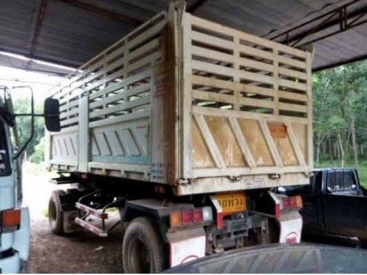 ขายหางพ่วงดัมพ์สามมิตร 2 เพลาปี 2555 ราคา 470000