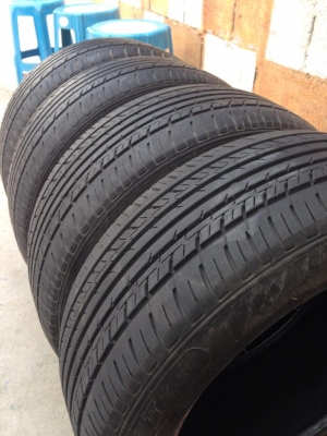 ยาง THUNDERER 185 - 55 - 15 ปี 13 ครบชุด 4 เส้น สภาพสวยๆไม่มีปะไม่บวมดอกยางเหลือเยอะวิ่งใด้อีกนานราคาถูกๆ