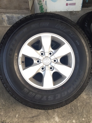 ขายแม็กซ์พร้อมยาง 4 เส้น 265/70/16 ใหม่ยกชุด วีโก้ แช้มป์