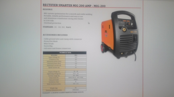 เครื่องเชื่อม Mig-Co2 เครื่องเชื่อม Mig-Co2