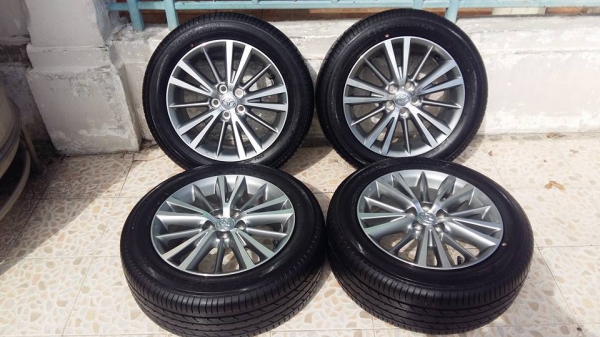 ขายล้อแม็กป้ายแดง altis 16" พร้อมยางปี15 สนใจติดต่อเล็กคลองสามครับ 081-3747940 ขายล้อแม็กป้ายแดง altis 16" พร้อมยางปี15 สนใจติดต่อเล็กคลองสามครับ 081-3747940