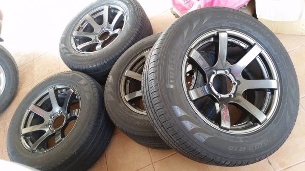 ล้อ Lenso RT-7ขอบ 18 พร้อมยาง ล้อ Lenso RT-7ขอบ 18 พร้อมยาง