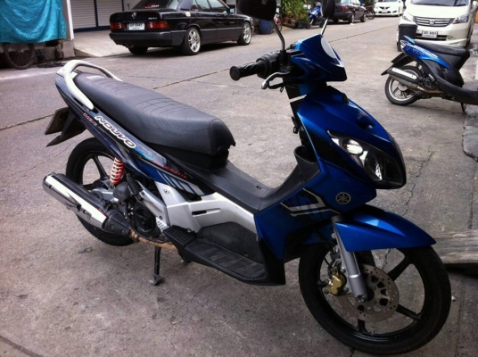 Nouvo mx ปี 48 ล้อแม็ค  สีน้ำเงิน ดำ รถบ้านเครื่องเดิมๆ มีเล่ม เอกสารพร้อม