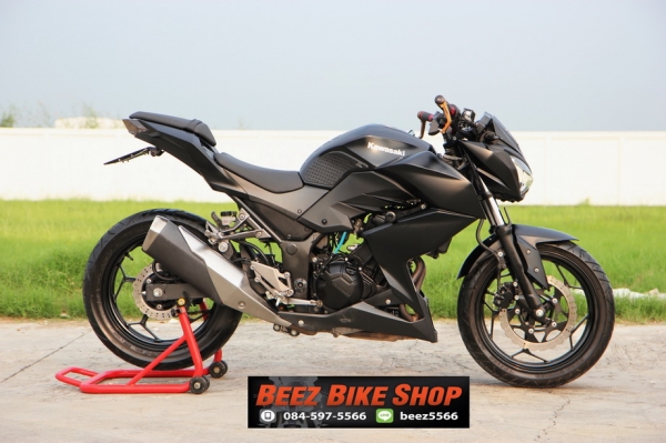 ขาย Kawasaki Z250 รุ่นปี 2013  ทะเบียนพร้อมโอน รถสวย  พร้อมใช้งาน