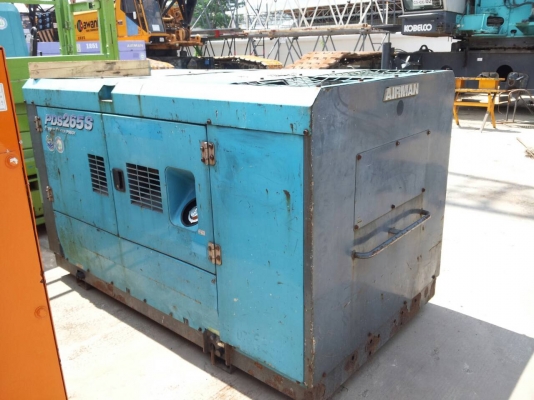 ขายเครื่องปั๊มลมยี่ห้อ AIRMAN PDS265S ปี2007 นำเข้าจากญี่ปุ่น