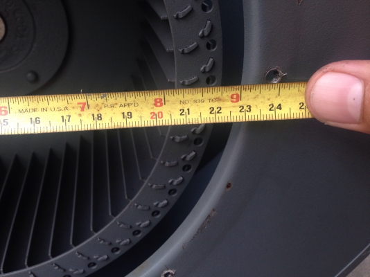 ขายโบวเวอร์ดูดอากาศ Dayton 1HP. 380V สภาพสวยมาก ถอดจากเครื่องจักรอเมริกา พร้อมใช้งานครับ