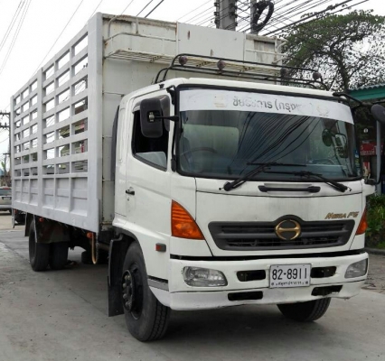 หกล้อ ฮีโน่ FG1JJPPA212 ปี47  สภาพดีสวยกริบ กะบะค็อกเหล็กยาว 7.20ม เล่มพร้อมโอน ราคา 870,000 ต่อรองได้ครับ