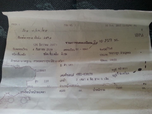 ขายรถ6ล้อ ISUZU NPR110แรง ยาว4.30เมตร สภาพพร้อมใช้งาน เอกสารพร้อมโอน สนใจโทร 090-8588220คุณนะ 093-3258446คุณบิว หรือเข้าดูสินค้าอื่นๆได้ที่ www.truck.in.th/498 หรือเพจFacebook ณรงค์ ซื้อขายรถมือสอง (เว็บไซต์ส่วนตัว) หรือFacebook ตลาดรถมือสอง คุณนะ