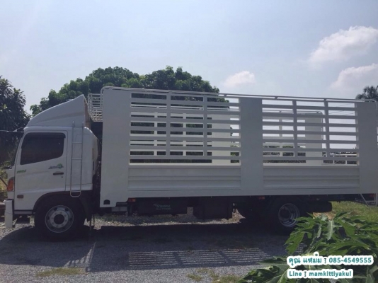 ขายรถ 6 ล้อใหญ่ ฮีโน่ ซีรี่ 500 ยูโร 3  ปี 57  เครื่อง  FG 8JRLA  เทอร์โบ 212 แรงม้า