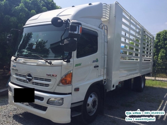 ขายรถ 6 ล้อใหญ่ ฮีโน่ ซีรี่ 500 ยูโร 3  ปี 57  เครื่อง  FG 8JRLA  เทอร์โบ 212 แรงม้า