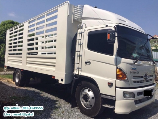 ขายรถ 6 ล้อใหญ่ ฮีโน่ ซีรี่ 500 ยูโร 3  ปี 57  เครื่อง  FG 8JRLA  เทอร์โบ 212 แรงม้า