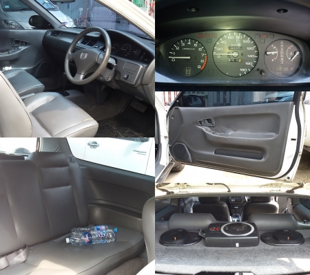 Honda Civic EG 3ประตู 1994 มือเดียว เครื่อง 1,600 หัวฉีด เกียร์ Auto LPG หัวฉีด  ภาษีไม่ขาด-ประกันชั้น3