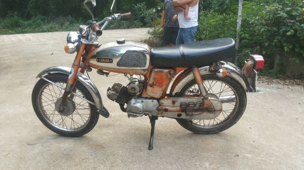 ขายด่วน yamaha yl2 100 มีทะเบียนพร้อมโอน ภาษีปี59