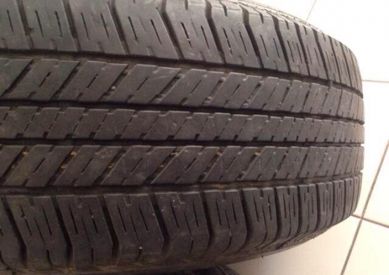 ขายล้อแม็ค FORTUNER , VEGO ขอบ 17 พร้อมยาง บริดสโตน 265-65 R17