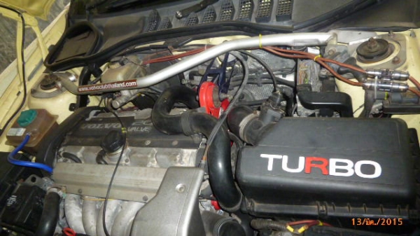 ขายรถ VOLVO 850 TURBO ปี 95 สีเหลือง แต่งเป็น 855t5r