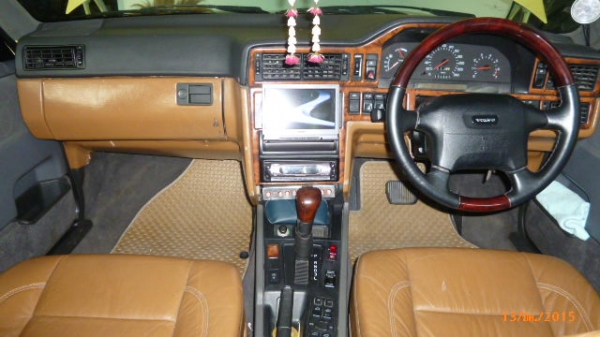 ขายรถ VOLVO 850 TURBO ปี 95 สีเหลือง แต่งเป็น 855t5r