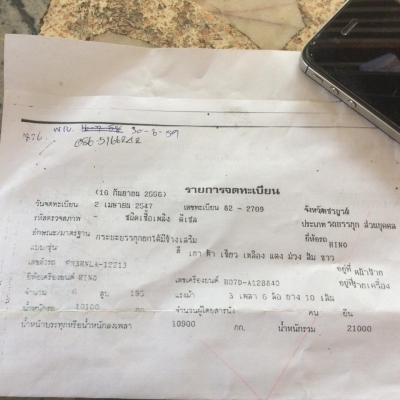 ขายด่วน*** รถสิบล้อ Hino 3H เครื่อง 195 2 เพลาดั๊มเนียม สภาพเยี่ยม รถใช้งานได้ดี เครื่องสภาพดี เล่มทะเบียนพร้อมโอน
