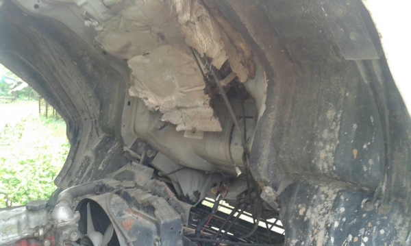 รถฮีโน่ 6 ล้อดั้ม KM - 777. 117 แรงม้า. ปี 36   สนใจติดต่อ  081 - 6079515