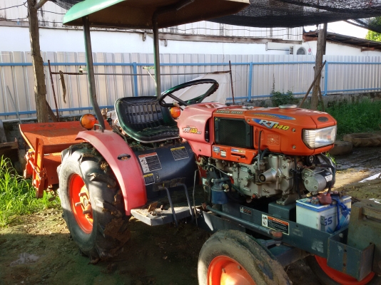 ปัญญาแทรคเตอร์..จัดมาให้ครับ ด่วน!!!คูโบต้า KRT140 PTO พร้อมโรตาลี่ตราช้าง เล่มทะเบียนพร้อม จัดส่งอ.ลานกระบือ จ.กำแพงเพชร