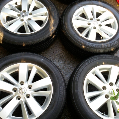 ล้อขอบ 16 5รู 114 พร้อมยางชุดล่ะ 6500