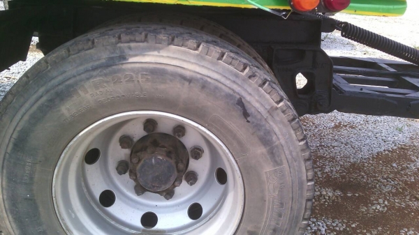 ขายด่วนลูกพวงไมดั้ม3เพลาแท้ยาว7.40เมตรสภาพสวยยางดี