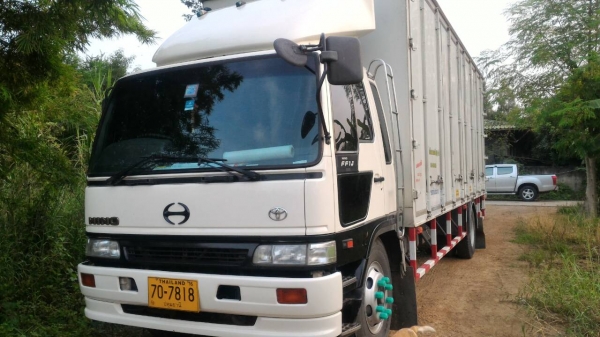 หกล้อ ฮีโน่ FF1JPLA 212ปี45 ตู้สิบบาน ยาว 7.20ม สภาพนางฟ้าสวยจัดพร้อมใช้งาน ทะเบียนพร้อมโอน