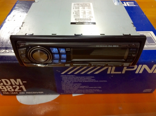 ขายวิทยุ ALPINE DVA-9861E เล่น DVD ไม่เคยซ่อม ขายวิทยุ ALPINE DVA-9861E เล่น DVD ไม่เคยซ่อม