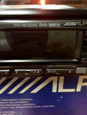 ขายวิทยุ ALPINE DVA-9861E เล่น DVD ไม่เคยซ่อม ขายวิทยุ ALPINE DVA-9861E เล่น DVD ไม่เคยซ่อม