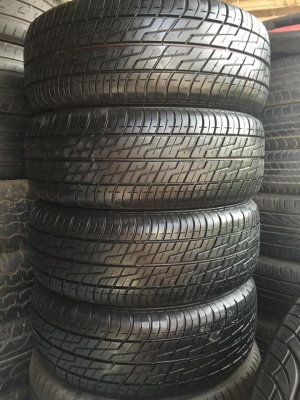 ขายยาง BRIDGESTONE LEO267 215-65-15 ปี13 มีปะ1จุด ชุดละ 5,900 บาท