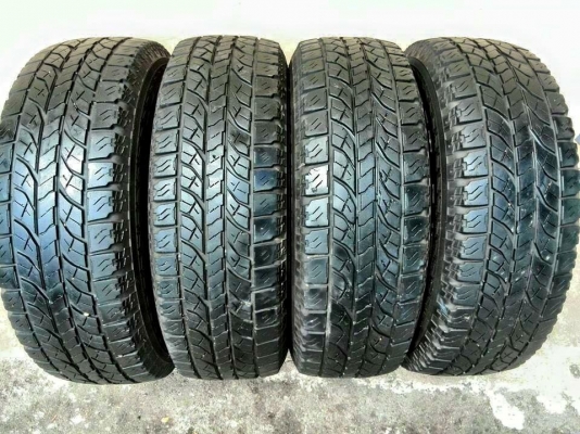ขายยาง YOKOHAMA GEOLANDER A/T-S 235-70-16 ปี10 ชุดละ 1,900 บาท