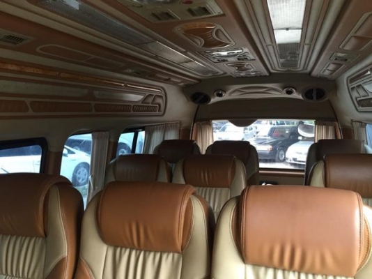 โทร 0922726669 คุณตันหยง ขายรถตู้ ดีเซลล์ ปี 2008 แต่งวีไอพี แอร์บัส ราคา 779,000 บาท