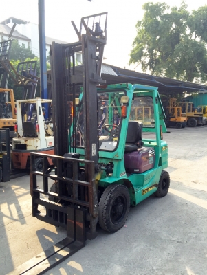 -:-*&bull;*ข า ย ร ถ ย ก นำ เ ข้ า*&bull;*-:-MITSUBISHI FD25-F18B เครื่องดีเซล เสาสูง4เมตร งาเทได้ สนใจติดต่อ 083-062-0223/098-329-9549(ปอนด์)