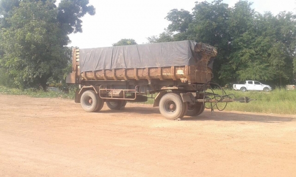 ขาย HINO FM 2K ปีกนก 260 แรง พ่วงแม่ลูก กระบะเหล็ก รถปี 40 มี 2 พ่วง