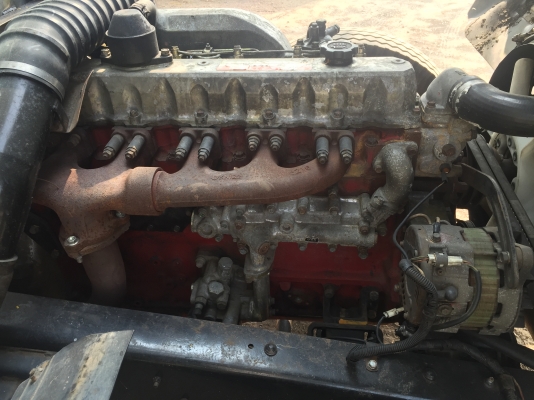 ขายหกล้อFF3H195ครัชชีใหญ่ตลอดเส้นไม่มีบวมหรือแตกราวยาว5.5ม.ทำสีเสร็จแล้วครับ