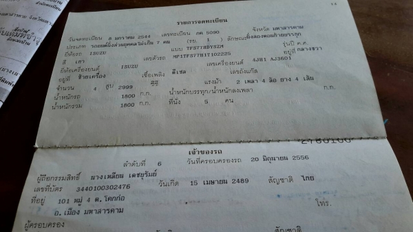 รถดราก้อนอาย เครื่อง3000 ขับเคลื่อน4ล้อ 4ประตู่ จดทะเบียนปี44 ขายตามสภาพ รถดราก้อนอาย เครื่อง3000 ขับเคลื่อน4ล้อ 4ประตู่ จดทะเบียนปี44 ขายตามสภาพ