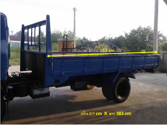 ขายกระบะคาร์โก้ พื้นไม้เดิมทีติดอยู่กับรถเฮี๊ยบ ( แต่ตอนนี้ขายเฮ๊๊ยบแล้ว )