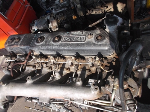 ขายเครื่องยนต์ ISUZU 6BF ไม่มีเลข  เครื่องติดดี ถอดจากรถเลขเครื่องไม่ตรง