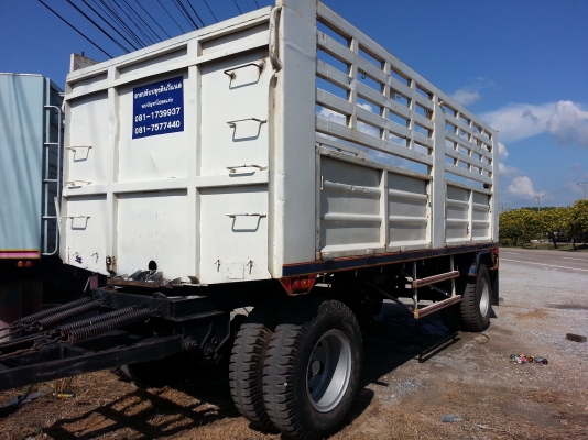 ขายด่วนลูกพ่วง 2เพลา ไม่ดั้ม ราคาเบาๆ