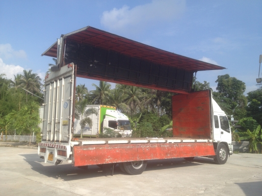 ขายตู้ ไฮโดลิก ยาว7.20 กว้าง240พื้นเหล็ก