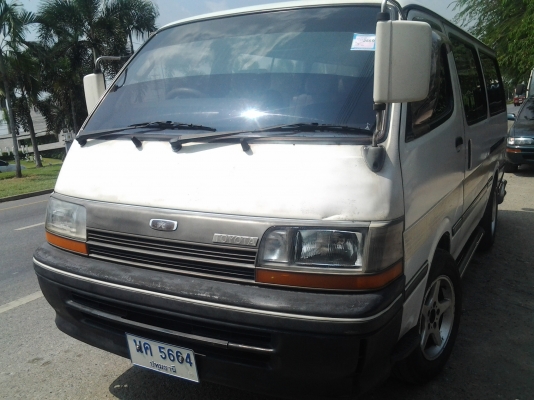 TOYOTA HIACE หัวจรวด เครื่องแน่น สภาพสวย  พร้อมวิ้งใช้งาน