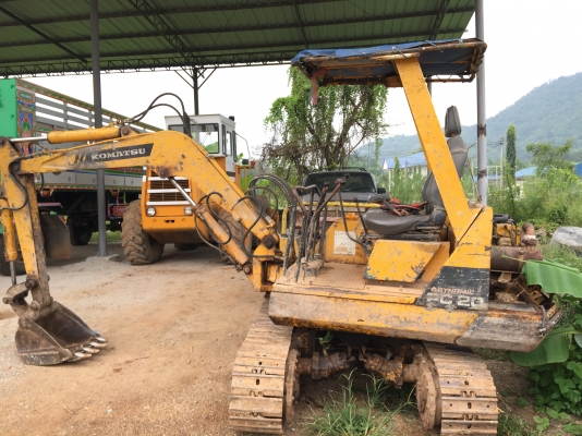 ขายแม็คโครเล็ก PC20 รถพร้อมใช้งาน