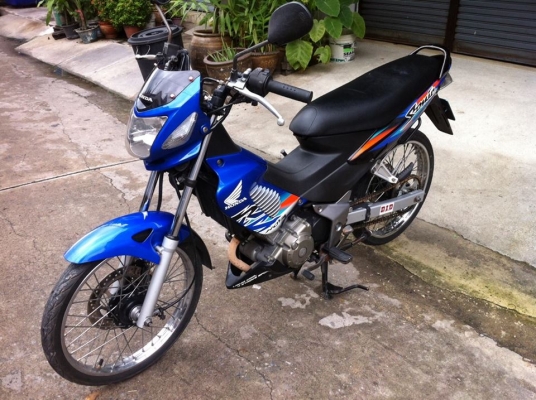 Sonic ปี 46 สตาร์ทมือ สีน้ำเงิน ดำ เครื่องเดิม มีเล่ม เอกสารพร้อม