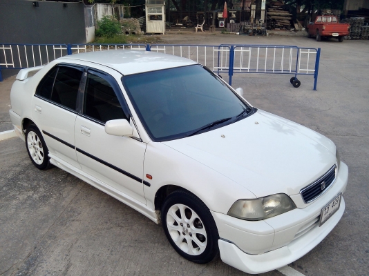 ขายปี1999 HONDA CITY, CITY 1.5 EXi เกียร์ออโต้ สีขาวมุก เครื่อง1.5ไฮเปอร์