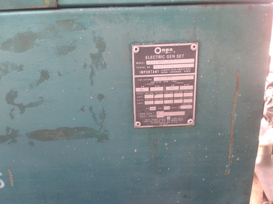 ขายเครื่อง ONAN ไดร์ 30 KVA ไฟ 220