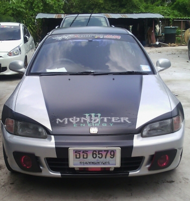 Honda Civic 3 Door ปี95 เครื่อง 1600 หัวฉีด กระจก พับ ปรับไฟฟ้าชุดภายในตัวนอก เบาะเเขนเดี่ยว ใช้งานน้อย สนใจคุยกันครับ