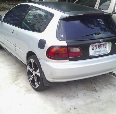 Honda Civic 3 Door ปี95 เครื่อง 1600 หัวฉีด กระจก พับ ปรับไฟฟ้าชุดภายในตัวนอก เบาะเเขนเดี่ยว ใช้งานน้อย สนใจคุยกันครับ
