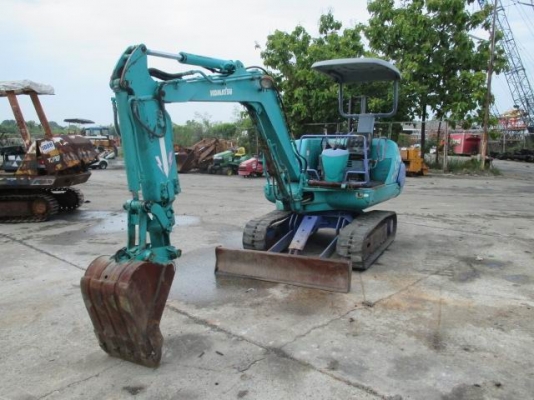 ขายรถขุด เก่านอก KOMATSU รุ่น : PC20-7E ซีเรียล : 43542  อาร์มเบรกเกอร์ ( อาร์มหัวกระแทก ) มีเอกสารอินวอย